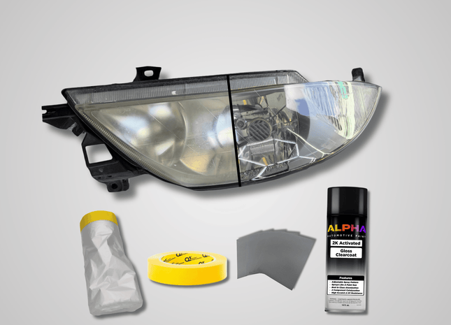 True 2K Headlight Restoration Kit