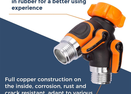 Metal Water Hose Splitter