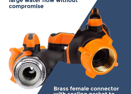 Metal Water Hose Splitter