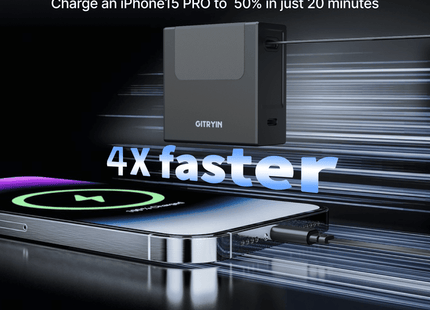 Gitryin Retractable 40W Charger for 3C Devices