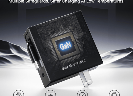 Gitryin Retractable 40W Charger for 3C Devices