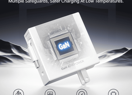 Gitryin Retractable 40W Charger for 3C Devices