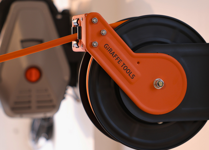 Retractable Air Hose Reel-Alloy Steel Reel-3/8in 25ft-50ft