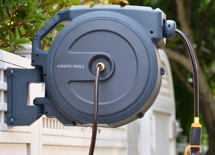 Retractable Garden Hose Reel-1/2in-130ft