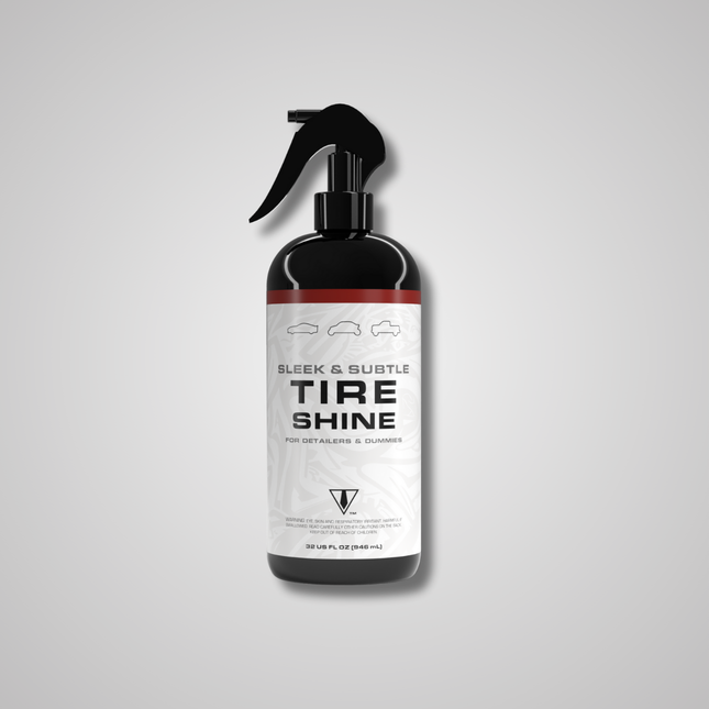 Sleek & Subtle Tire Shine