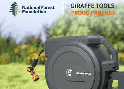 Retractable Garden Hose Reel-5/8in-90ft