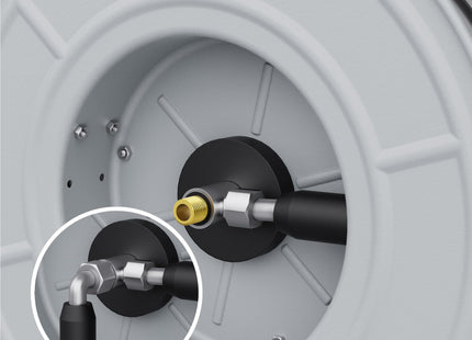 Retractable Pressure Hose Reel-1/4in