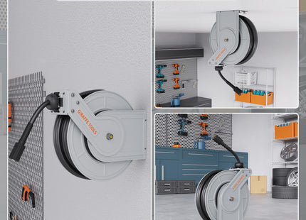 Retractable Pressure Hose Reel-1/4in