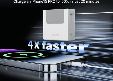 Gitryin Retractable 40W Charger for 3C Devices