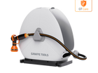 Ground-Mounted Retractable Hose Reel 82ft-130ft
