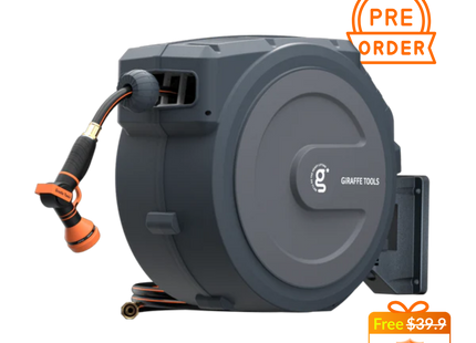 Retractable Garden Hose Reel 65ft-155ft
