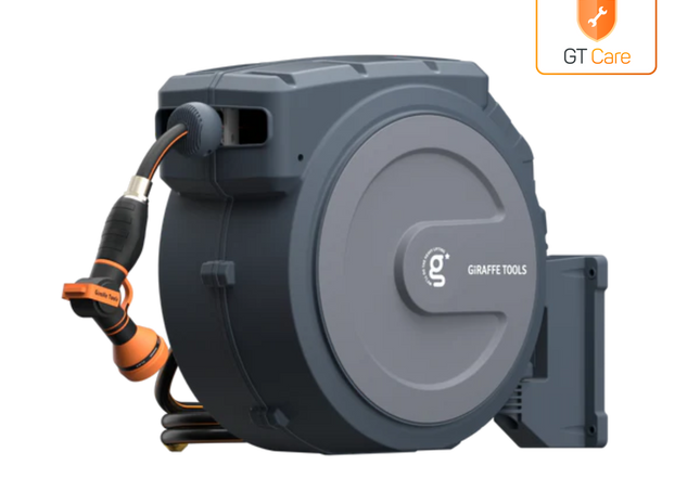 Retractable Garden Hose Reel-1/2in-130ft