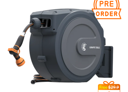 Retractable Garden Hose Reel 65ft-155ft