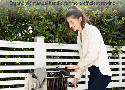 Wall Mounted Hose Reel-Stainless Steel-Heavy Duty