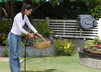 Retractable Garden Hose Reel-1/2in-155ft