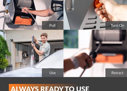 Grandfalls Retractable Pressure Washer Pro