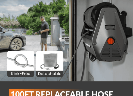 Grandfalls Retractable Pressure Washer Plus