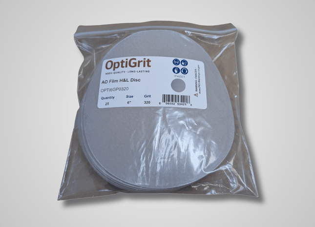 320 GRIT OptiGrit AO Film Sand Paper Grip Disc