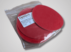 Red OptiFoam Flexible Foam Sand Paper Disc