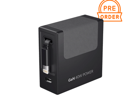 Gitryin Retractable 40W Charger for 3C Devices