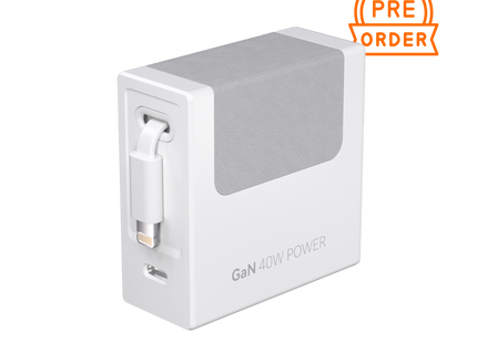 Gitryin Retractable 40W Charger for 3C Devices