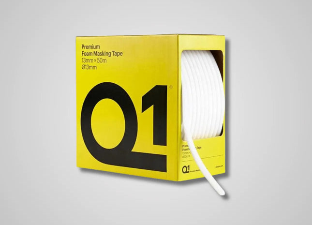 Q1 Premium Foam Masking Tape 13mm x 50m