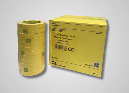 Q1 Premium Yellow Masking Tape .75"