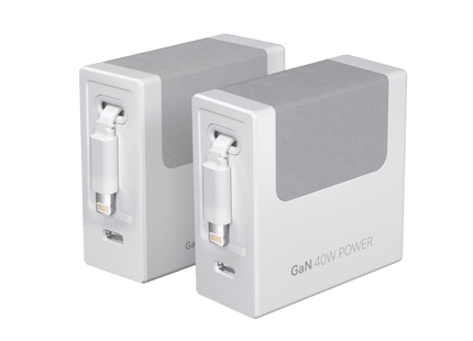 Gitryin Retractable 40W Charger for 3C Devices