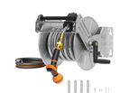 With 100ft Stainless Steel Hose & Nozzle