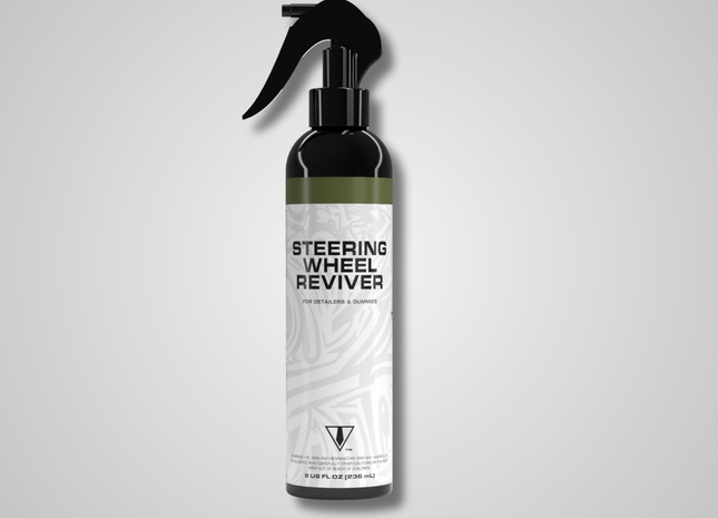 Steering Wheel Reviver | Restore Grip & Finish – Blk Tie Detailing
