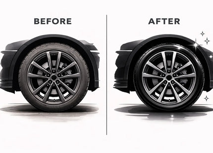 Sleek & Subtle Tire Shine