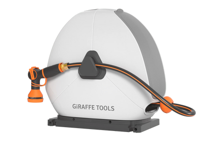 Ground-Mounted Retractable Hose Reel 82ft-130ft