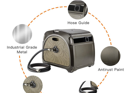 Garden Hose Reel Box-Heavy Duty
