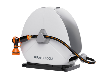 Ground-Mounted Retractable Hose Reel 82ft-130ft